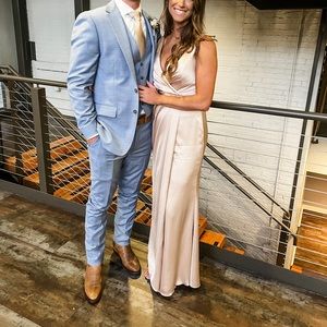 Revelry Blair Satin Dress